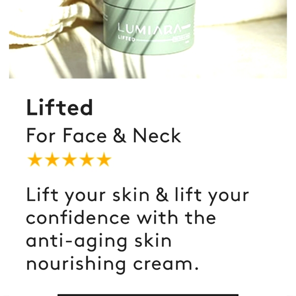 LUMIARA LIFTED CREAM - Picture 2 of 5
